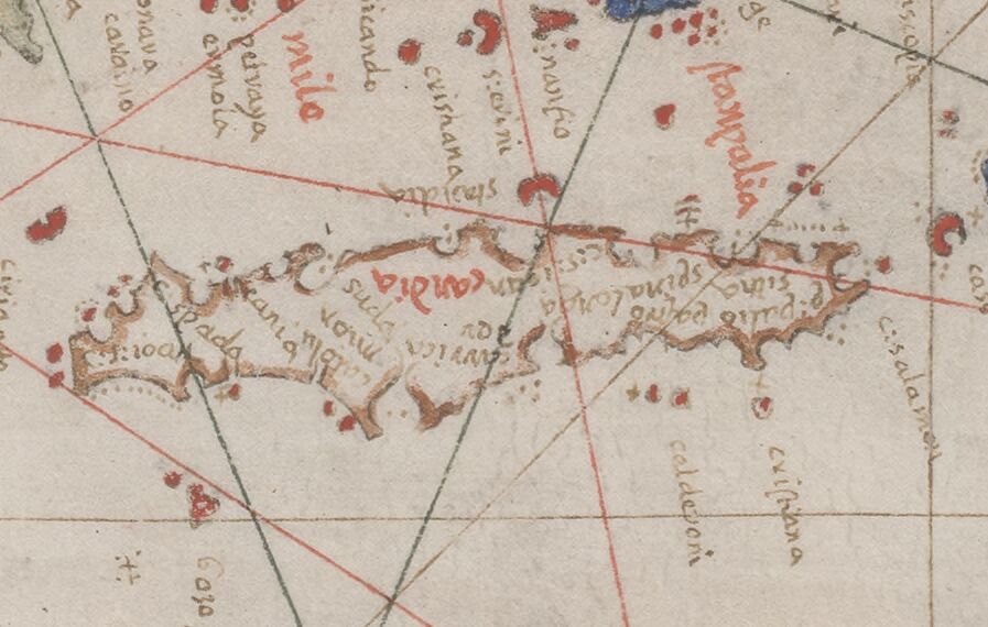 1589 Carte nautique Océan Atlantique Nord-Est , Mer Baltique, Méditerranée, Mer Noire et Mer Rouge : Villaroel, Domingo de (15..-16..%3F).jpg